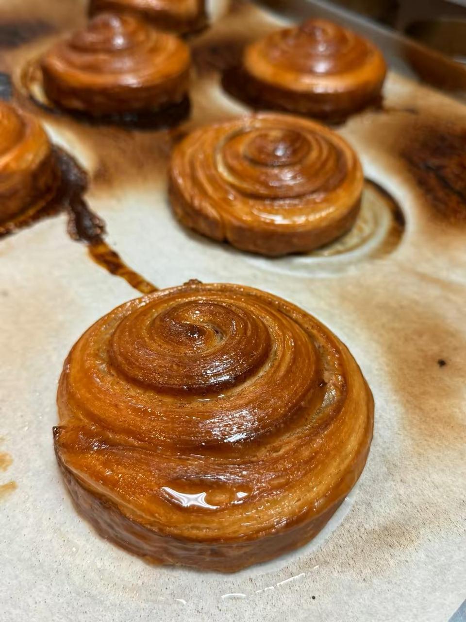 Caramelized Spiral Pastries