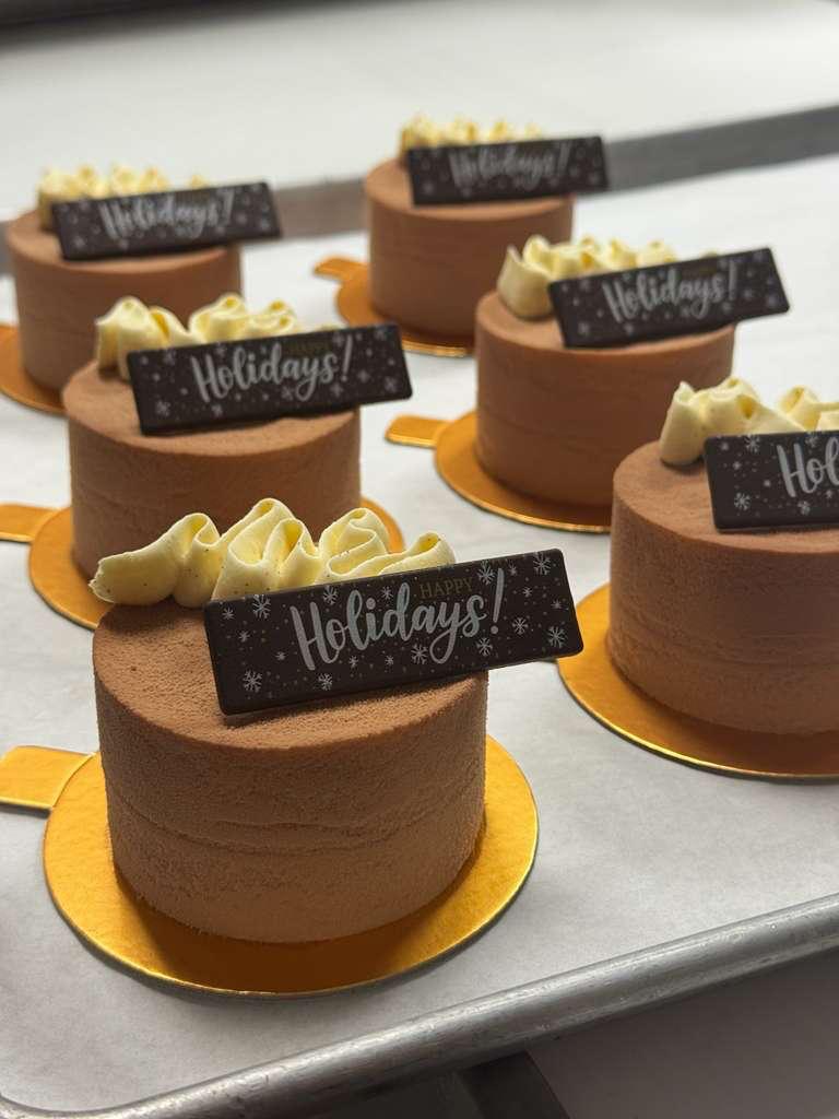 Holiday Mousse Cakes
